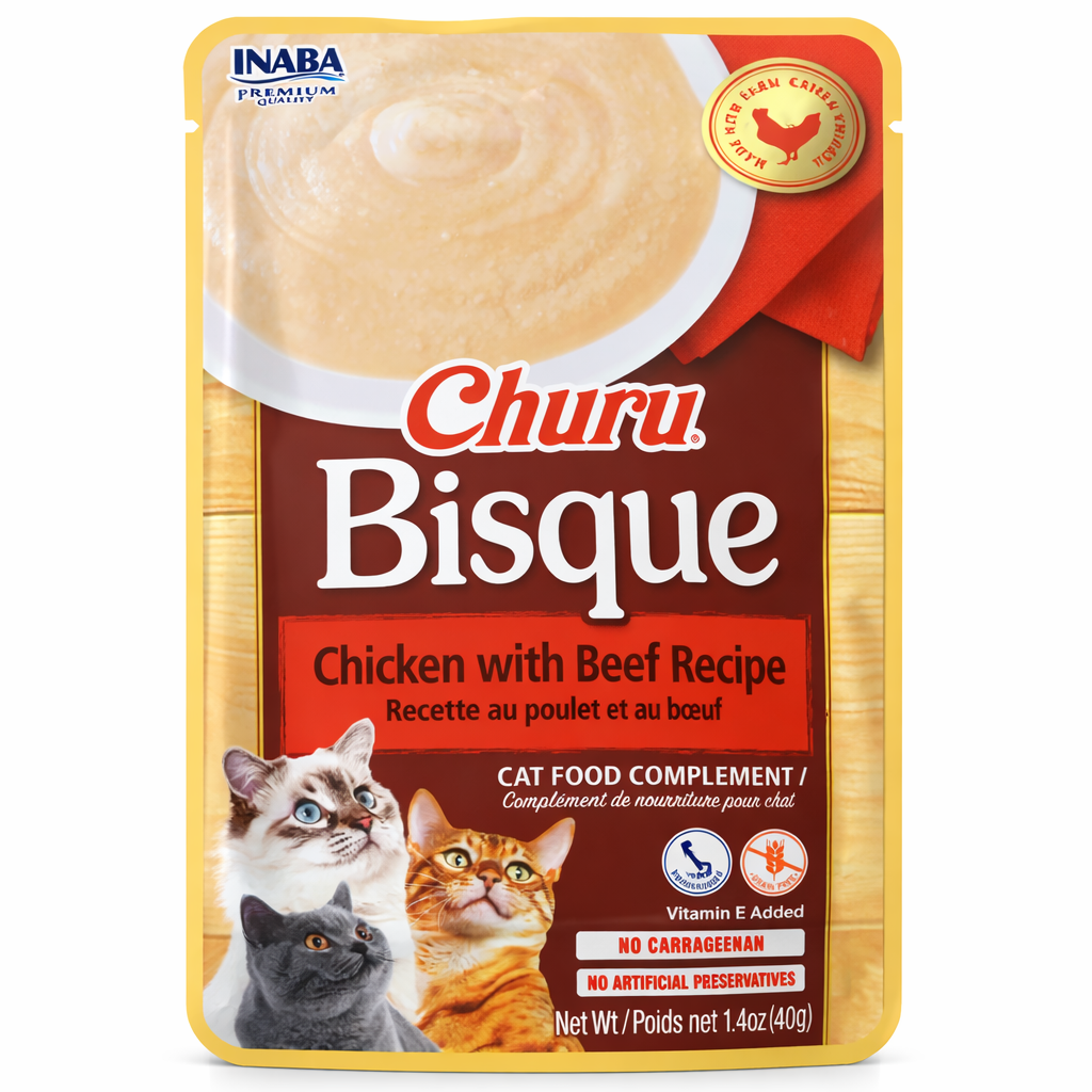 Churu Bisque Gatos Pollo & Carne 40g — Precio Chemarry