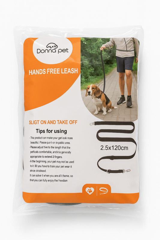 Correa Donna Pet Hands Free 120 cm | Paseos sin esfuerzo y con total control |